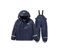 Helly-Hansen Kinder Unisex K Bergen 2.0 Pu Rainset, Marineblau, 128