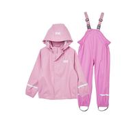 Helly Hansen 2tlg. Regenoutfit "Bergen 2.0" in Rosa - Größe 128 | Babyjacken