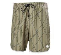Helly Hansen Badeshorts "Curve Board" in Khaki - Größe 32 | Herren Bademode Sport