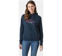 Helly Hansen Core Graphic Damen Hoodie ozeanblau - XL