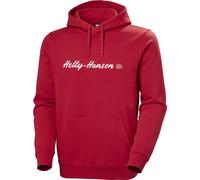 Helly Hansen Core Graphic Hoodie red (162) 2XL