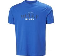 Helly Hansen T-shirt Für Männer Mann Herren Core Graphic 2.0 Blau L