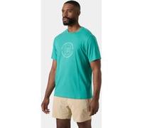 Helly Hansen Core Graphic T 2.0 Kurzarm-t-shirt L Dark Mint
