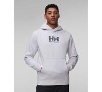 Helly Hansen Cotton Fleece Graphic Hoodie Herren-sweatshirt In Weiß 54158-823 Weiß M