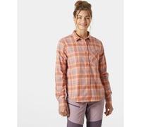 Helly Hansen W Lokka Flannel LS SHT cedarwood fjell plaid (084) L
