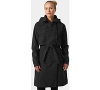 Helly-Hansen Damen Jane Trench Trenchcoat, 990 Schwarz, XL