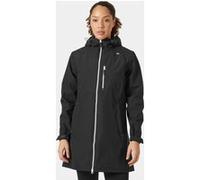 Helly Hansen Damen Long Belfast 3/4-langer Regenmantel XS Schwarz