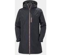 Helly Hansen Long Belfast Winter Damen Jacke dunkelgrau/rosa - S