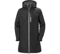 Helly Hansen W Long Belfast Winter Jacket Black, Größe L - Damen PrimaLoft® Isolationsjacke, Farbe Schwarz
