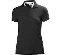 Helly Hansen Poloshirt Crewline - Kurzarm, schnelltrocknend - Damen Schwarz L