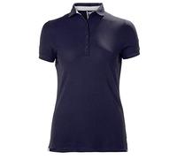 Helly Hansen Crewline Short Sleeve Polo Blau L Frau