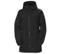 Helly Hansen Damen Essence Mittellanger Regenmantel M Schwarz