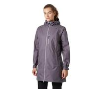 Helly Hansen Damen W Long Belfast Jacke, Geräuchertes Violett, XS