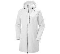 Helly Hansen Damen W Long Belfast Jacke, Weiß, M