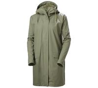 Helly Hansen Damen W Moss Regenmantel, Grün, XS