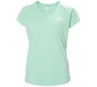 Helly Hansen Damen W Nord Graphic Drop T-Shirt, Lagune, M