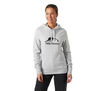 Helly Hansen Damen W Nord Graphic Pullover Hoodie, Grau Melange 2.0, XL
