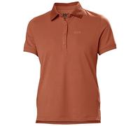 Helly Hansen Damen W Siren Polo Shirt, Terracotta, L EU