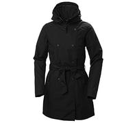 Helly Hansen W Welsey II Trench Insulated Black, Größe S - Damen PrimaLoft® Jacke, Farbe Schwarz