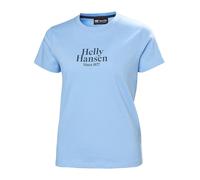 Helly Hansen Funktionsshirt "Core" in Hellblau - Größe XS | Damen Outdoor Tops Shirts