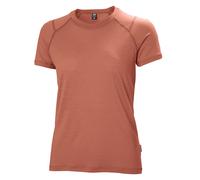 Helly Hansen Funktionsshirt "Durawool" in Hellbraun - Größe XL | Damen Outdoor Tops Shirts