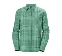 Helly Hansen W Lokka Organic Flannel LS SHT jade 2.0 (406) M