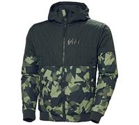 Helly Hansen Herren Active Herbstjacke Isolierte Jacke, 495 Darkest Spruce AOP, L