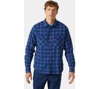 Helly Hansen Lokka Organic Flannel Long Sleeve Shirt Blau L Herren