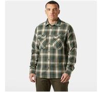 Helly Hansen Lokka Flannel LS Shirt dark jungle fjell plaid (418) M
