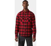 Helly Hansen Herren Bio-flanellhemd Lokka M Rot