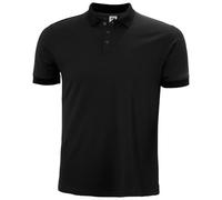 Helly Hansen Poloshirt Crewline – Herren, kurzarm, schnelltrocknend – Schwarz (990) L