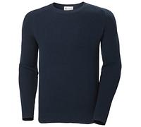 Helly Hansen Herren Dock Ribknit Sweater Pullover, Navy, Medium