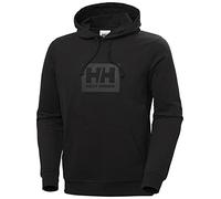 Helly Hansen für Herren. 53289 HH Box Sweatshirt schwarz (M), Lässig, Baumwolle, Bio-Baumwolle
