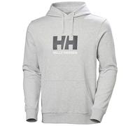 Helly Hansen Logo Hoodie grau leuchtend - M