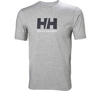 Helly Hansen Herren HH Logo T-Shirt, Grau-Melange, 2XL