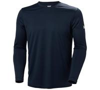 Helly Hansen Herren HH Tech Crew Langarm Funktionsshirt 2.0, Marineblau, 2XL