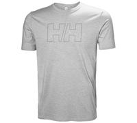 Helly Hansen Herren Hh Tech Logo T-Shirt, Grau-Melange, L