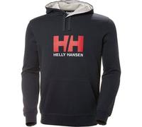 Helly Hansen HH Logo Hoodie Blau, Herren Freizeitpullover, Größe M - Farbe Navy