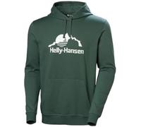 Helly-Hansen Herren Nord Graphic Pull Over Hoodie, 390 Jungle Green