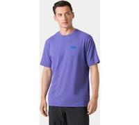 Helly Hansen Herren Trekking T-shirt Mann Skog Graphic Violett L