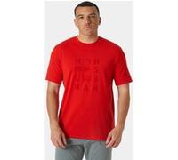 Helly Hansen Skog Graphic T-shirt alert red (223) XL