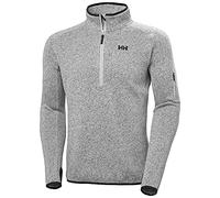 Helly Hansen Herren Varde 1/2 Zip 2.0 Fleece, Grey Fog, M