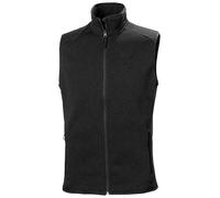 Helly Hansen Herren Varde Fleece Weste 2.0, Schwarz, 2XL