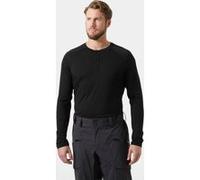 Helly Hansen HH Durawool Long Sleeve Henley Herren M Schwarz