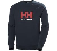 Helly Hansen Logo Crew 2.0 Sweatshirt marineblau/rot - L