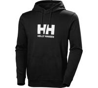 Kapuzensweatshirt HELLY HANSEN "HH LOGO HOODIE 3.0", Herren, Gr. M, schwarz, Obermaterial: 100% Baumwolle. Futter: 100% Baumwolle, Sweatshirts (78093861-M) schwarz
