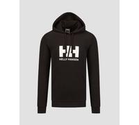Helly Hansen Hh Logo Hoodie Herren-sweatshirt In Schwarz 33977-990 Schwarz M
