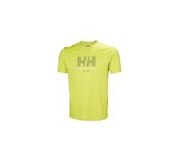 Helly Hansen Mens HH Tech Graphic T-Shirt 2.0, Cyber Lime, M