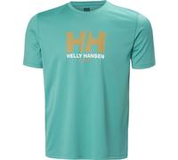 Helly Hansen Tech Graphic 2.0 T-Shirt aqua blau - L