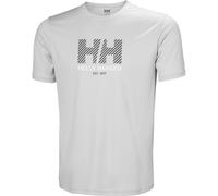 Helly Hansen HH Tech Graphic T-Shirt 2.0, Herren, hellgrau S(48)